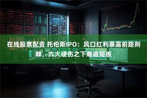 在线股票配资 托伦斯IPO：风口红利暴露前路荆棘，六大硬伤之下难遮短板